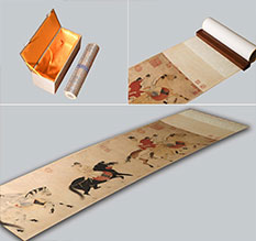 清河门馆藏书画复制博物馆书画复制服务